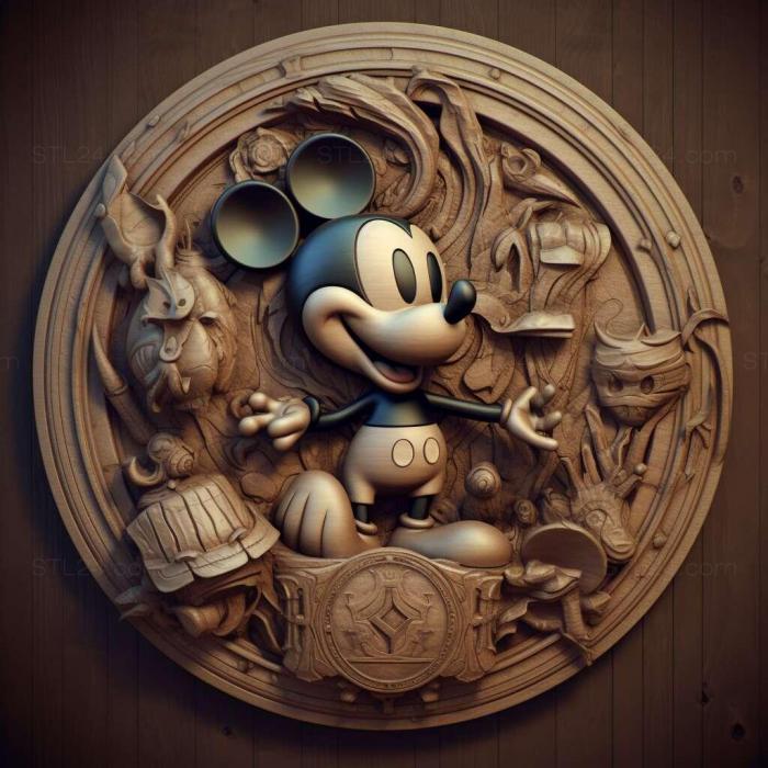 Games (Epic Mickey 2, GAMES_5462) 3D models for cnc